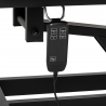 Elektrisk behandlingssäng / massagebänk med lutning Balance Eso 5 grå