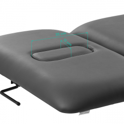 Elektrisk behandlingssäng / massagebänk Balance Novus 2 grå