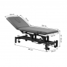 Behandlingssäng / massagebänk Balance Solidum 5 grå
