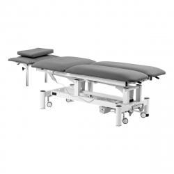 Elektrisk behandlingssäng / massagebänk med lutning Balance Eso PRO grå