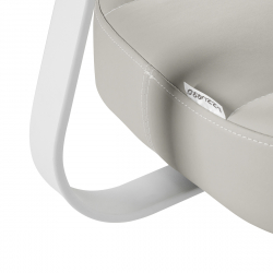 Sadelstol AZZURRO 156F BUMP-UP grå med ryggstöd