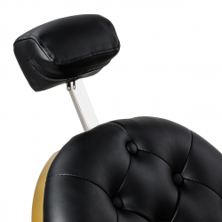 Barberarstol GABBIANO NICCOLO Gold svart