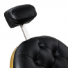 Barberarstol GABBIANO NICCOLO Gold svart