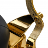 Barberarstol GABBIANO NICCOLO Gold svart