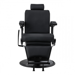 Barberarstol med massage GABBIANO CONTINENTAL svart