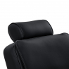 Barberarstol med massage GABBIANO CONTINENTAL svart