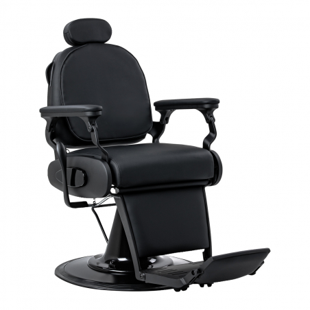 Barberarstol med massage GABBIANO FRANCESCO svart