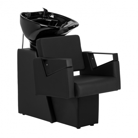 Schamponeringsstol Hair System Duplex Noir svart
