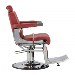 Barberarstol GABBIANO VISIONERIO röd