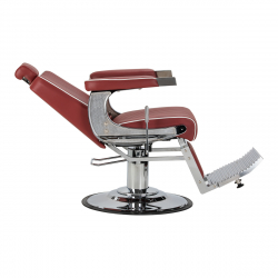 Barberarstol GABBIANO VISIONERIO röd