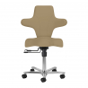Arbetsstol / sadelstol AZZURRO SPECIAL 152 beige med ryggstöd