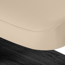 Elektrisk behandlingssäng / massagesäng SPA SILLON RELAX cappuccino / svart trä, 3-motor