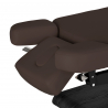 Elektrisk behandlingssäng / massagesäng SPA SILLON RELAX mörkbrun / svart trä, 3-motor