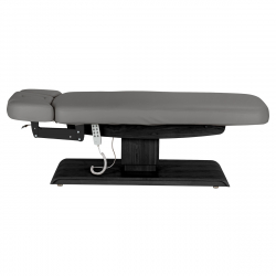 Elektrisk behandlingssäng / massagesäng SPA SILLON RELAX grå / svart trä, 3-motor