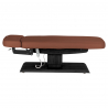 Elektrisk behandlingssäng / massagesäng SPA SILLON RELAX brun / svart trä, 3-motor