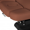Elektrisk behandlingssäng / massagesäng SPA SILLON RELAX brun / svart trä, 3-motor