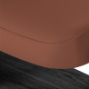 Elektrisk behandlingssäng / massagesäng SPA SILLON RELAX brun / svart trä, 3-motor