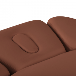 Elektrisk behandlingssäng / massagesäng SPA SILLON RELAX brun / svart trä, 3-motor