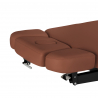 Elektrisk behandlingssäng / massagesäng SPA SILLON RELAX brun / svart trä, 3-motor