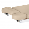 Elektrisk behandlingssäng / massagesäng SPA SILLON RELAX cappuccino / trä, 3-motor