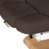 Elektrisk behandlingssäng / massagesäng SPA SILLON RELAX mörkbrun / trä, 3-motor