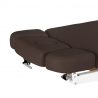 Elektrisk behandlingssäng / massagesäng SPA SILLON RELAX mörkbrun / trä, 3-motor