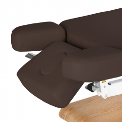 Elektrisk behandlingssäng / massagesäng SPA SILLON RELAX mörkbrun / trä, 3-motor