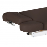 Elektrisk behandlingssäng / massagesäng SPA SILLON RELAX mörkbrun / trä, 3-motor