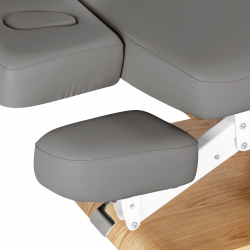 Elektrisk behandlingssäng / massagesäng SPA SILLON RELAX grå / trä, 3-motor