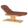 Elektrisk behandlingssäng / massagesäng SPA SILLON RELAX brun / trä, 3-motor