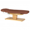 Elektrisk behandlingssäng / massagesäng SPA SILLON RELAX brun / trä, 3-motor