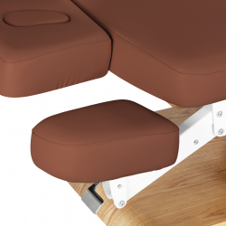 Elektrisk behandlingssäng / massagesäng SPA SILLON RELAX brun / trä, 3-motor