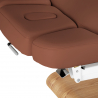 Elektrisk behandlingssäng / massagesäng SPA SILLON RELAX brun / trä, 3-motor