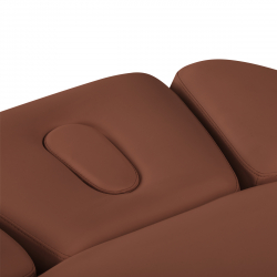 Elektrisk behandlingssäng / massagesäng SPA SILLON RELAX brun / trä, 3-motor