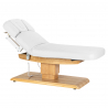 Elektrisk behandlingssäng / massagesäng SPA SILLON RELAX vit / trä, 3-motor