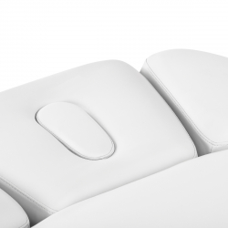 Elektrisk behandlingssäng / massagesäng SPA SILLON RELAX vit / trä, 3-motor