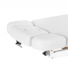 Elektrisk behandlingssäng / massagesäng SPA SILLON RELAX vit / trä, 3-motor