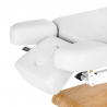 Elektrisk behandlingssäng / massagesäng SPA SILLON RELAX vit / trä, 3-motor