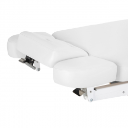 Elektrisk behandlingssäng / massagesäng SPA SILLON RELAX vit / trä, 3-motor
