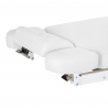 Elektrisk behandlingssäng / massagesäng SPA SILLON RELAX vit / trä, 3-motor
