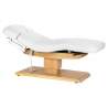 Elektrisk behandlingssäng / massagesäng SPA SILLON RELAX vit / trä, 3-motor