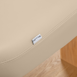 Elektrisk behandlingssäng / massagesäng SPA SILLON RELAX cappuccino / trä, 3-motor