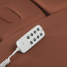 Elektrisk behandlingssäng / massagesäng SPA SILLON RELAX brun / svart trä, 3-motor