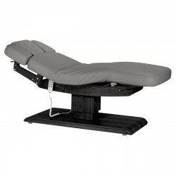 Elektrisk behandlingssäng / massagesäng SPA SILLON RELAX grå / svart trä, 3-motor