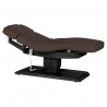 Elektrisk behandlingssäng / massagesäng SPA SILLON RELAX mörkbrun / svart trä, 3-motor