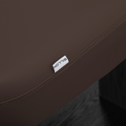 Elektrisk behandlingssäng / massagesäng SPA SILLON RELAX mörkbrun / svart trä, 3-motor