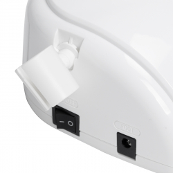 Elektrisk nagelfil / fotfil EXO Futura vit