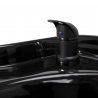 Schamponeringsstol Hair System Duplex Noir svart