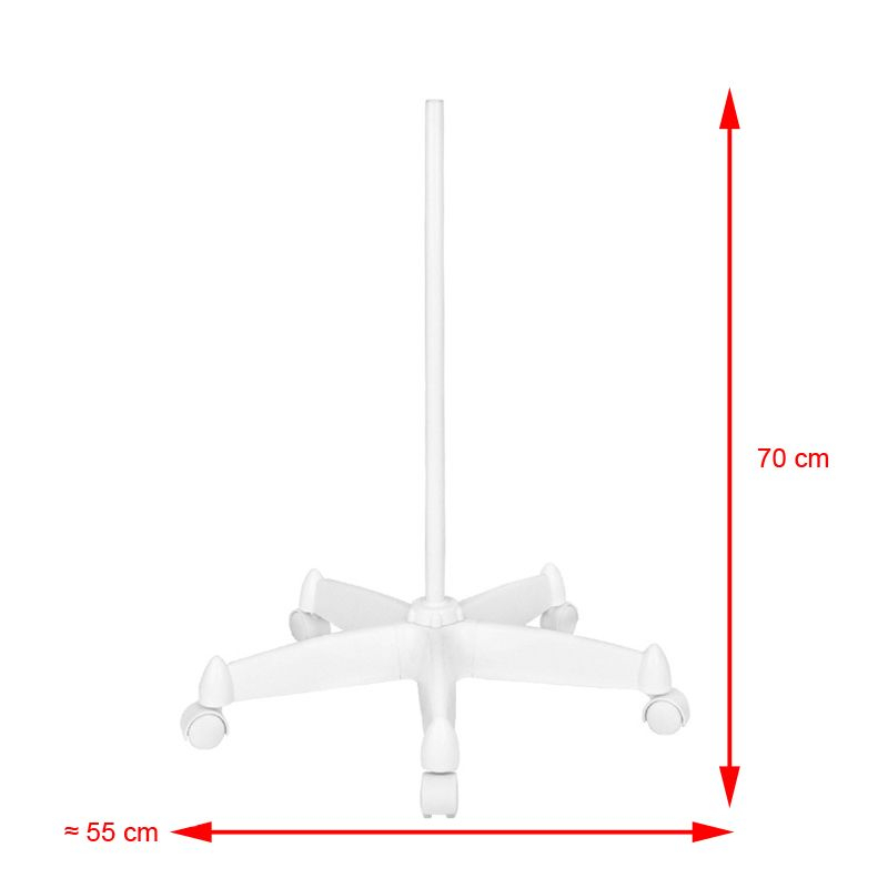 Förstoringslampa / arbetslampa LED MOONLIGHT 8012/5 vit med stativ