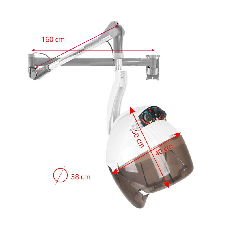 Torkhuv GABBIANO CENTURION DVI-303W vit vägghängd